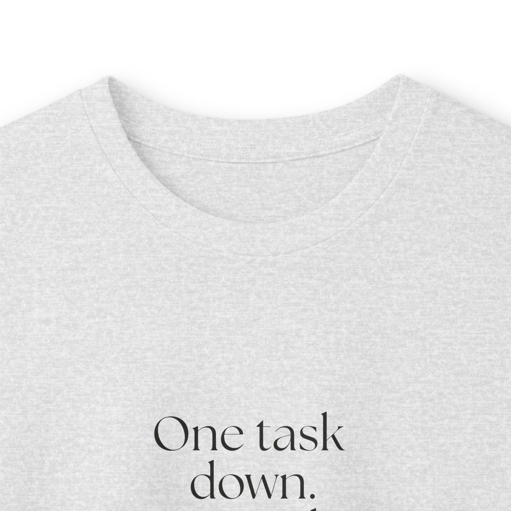 One task down. Personality restored briefly - Long Sleeve Shirt - Dry Humor