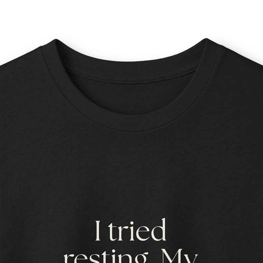 I tried resting. My brain had follow-ups - Long Sleeve Shirt - For Overthinkers