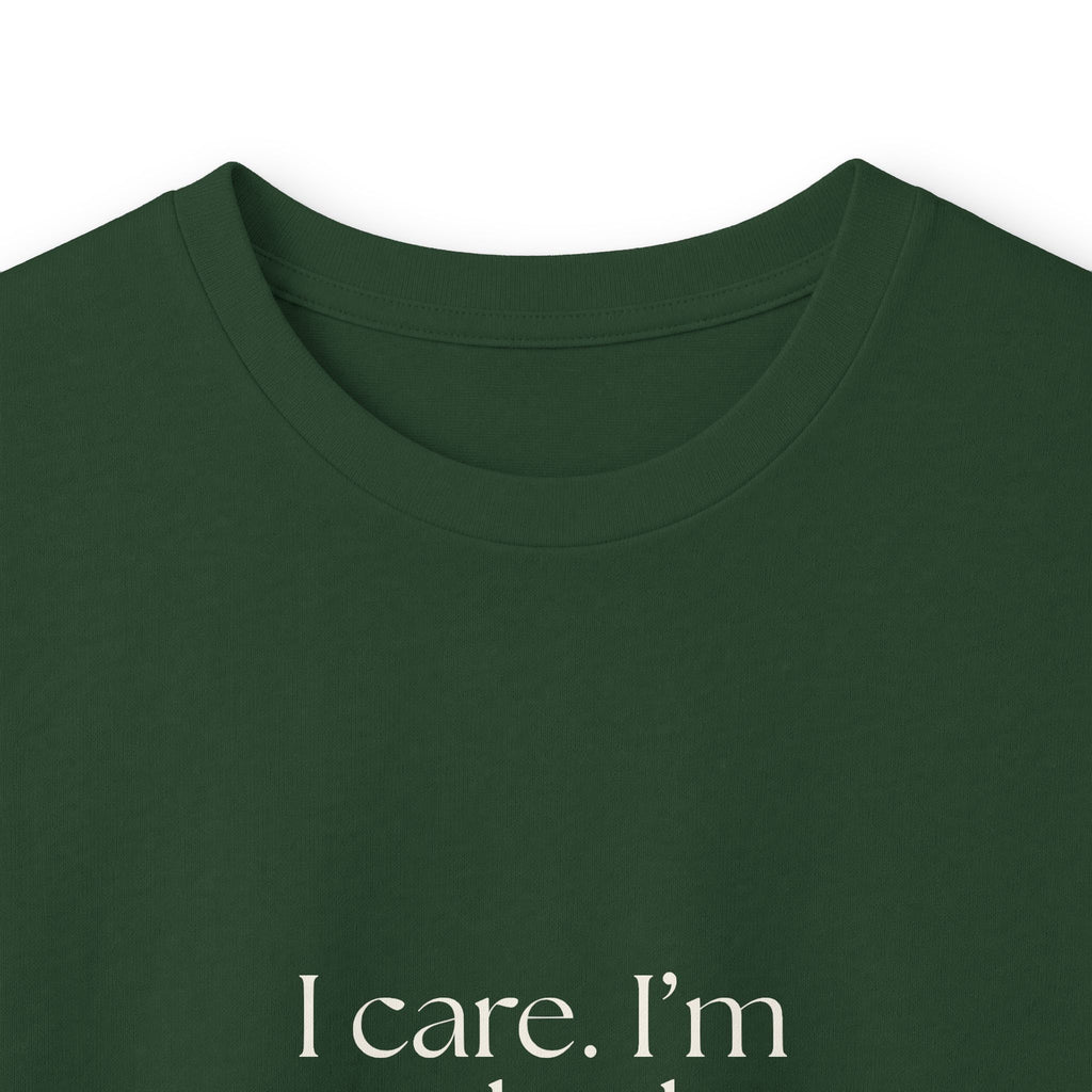 I care. I’m just bad at delivery - Long Sleeve Shirt - For Introverts