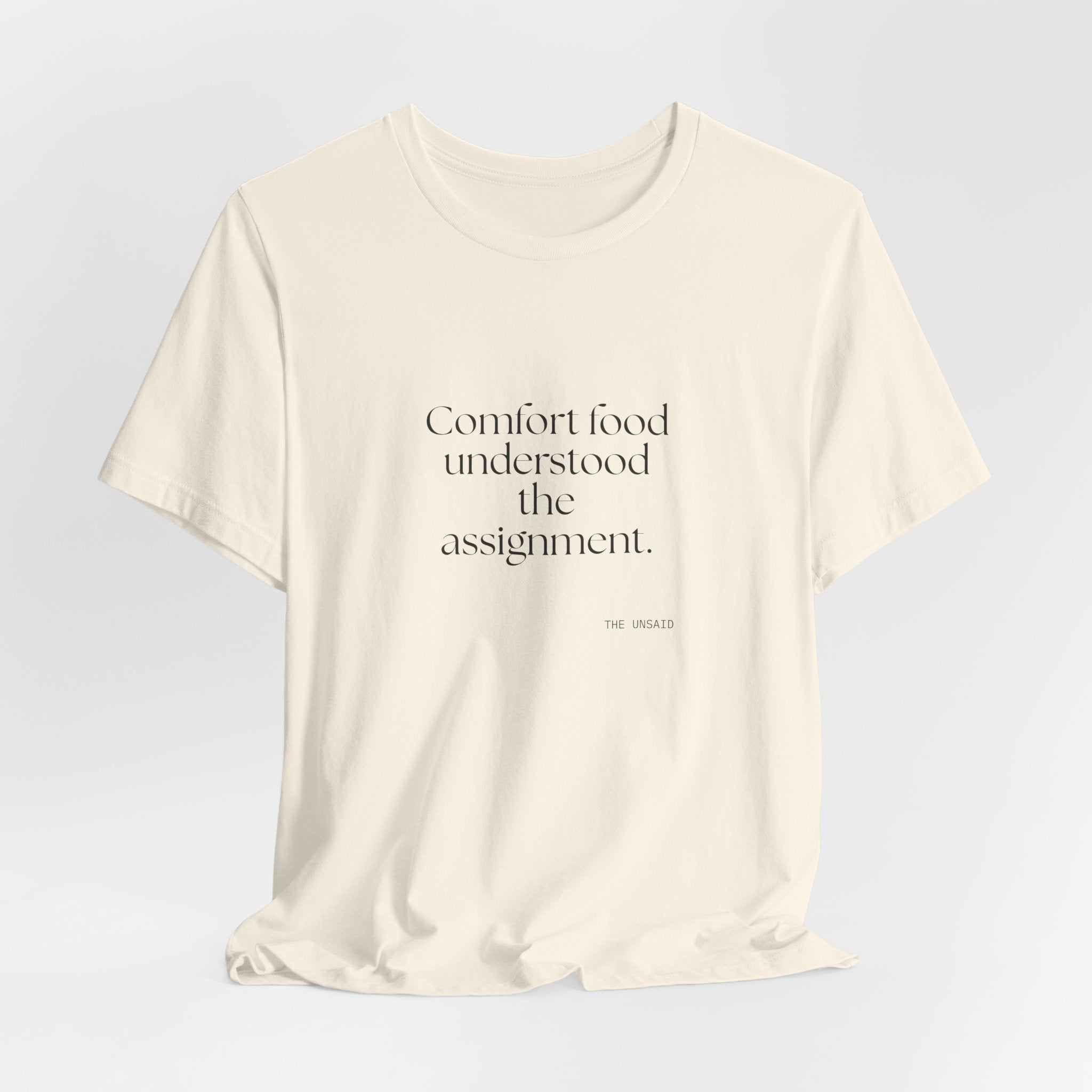 Comfort food understood the assignment - Shirt - Dry Humor