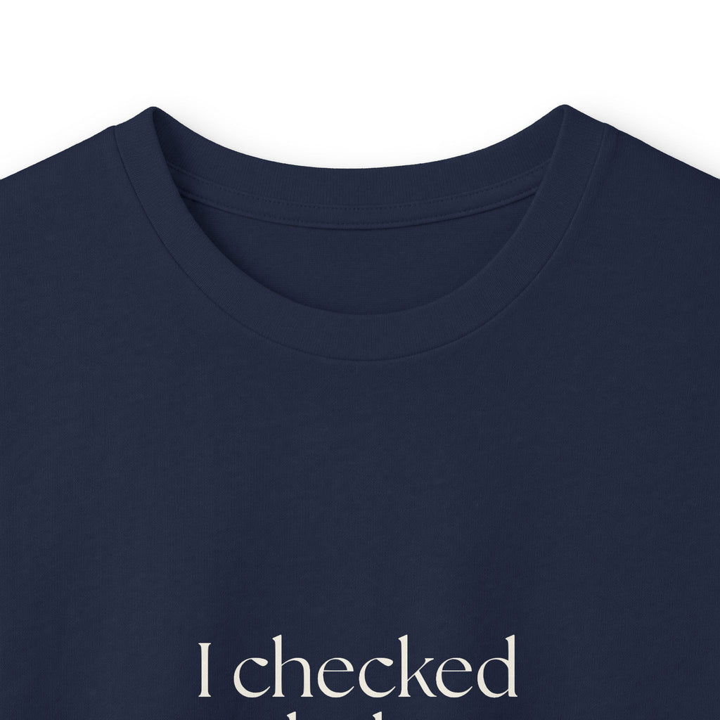 I checked my balance for the plot - Long Sleeve Shirt - Dry Humor