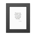 I keep my worst-case scenarios to myself. Mostly - Framed Print - For Introverts
