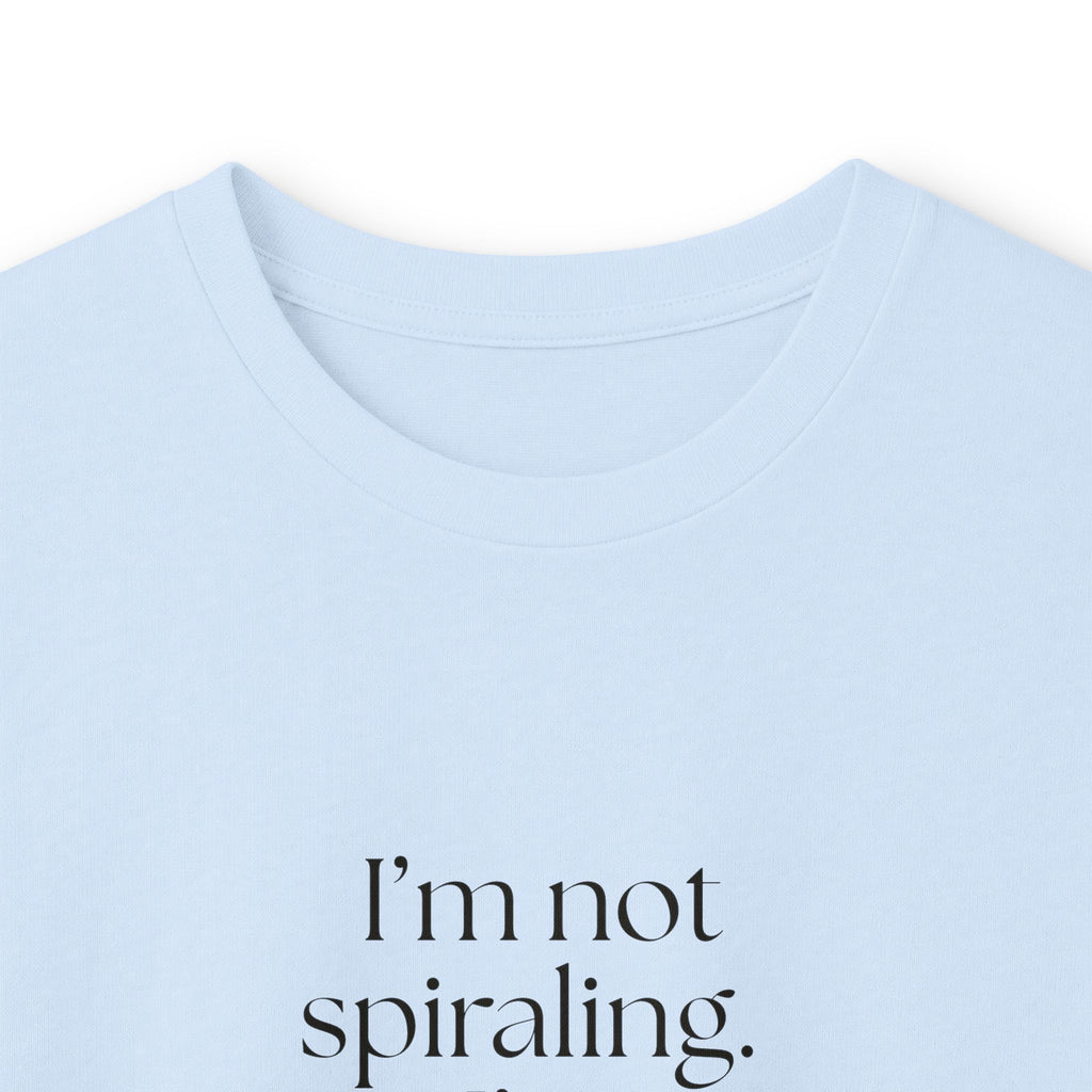 I’m not spiraling. I’m researching aggressively - Long Sleeve Shirt - For Overthinkers