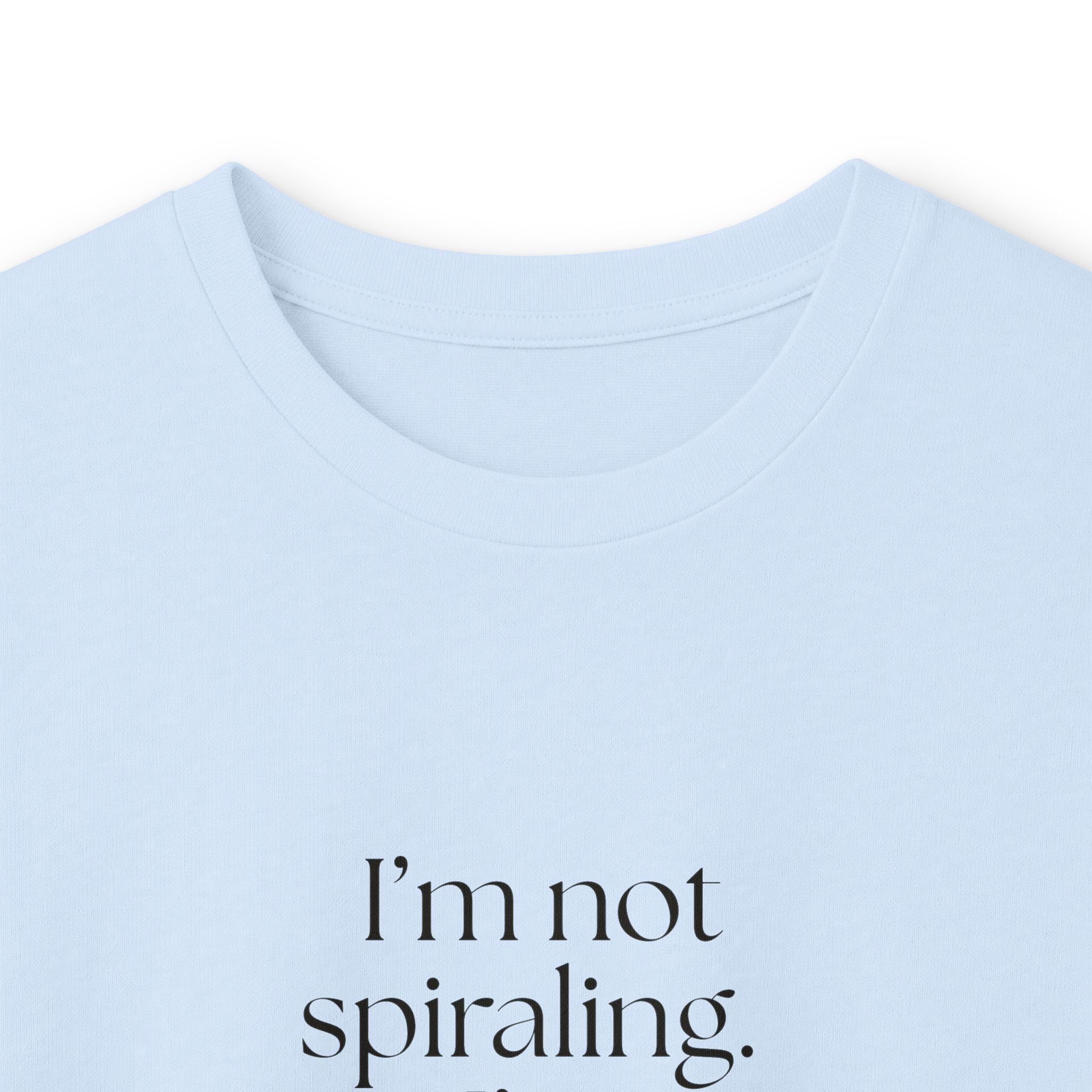 I’m not spiraling. I’m researching aggressively - Long Sleeve Shirt - For Overthinkers