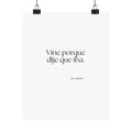 Vine porque dije que iba - Poster - En Español