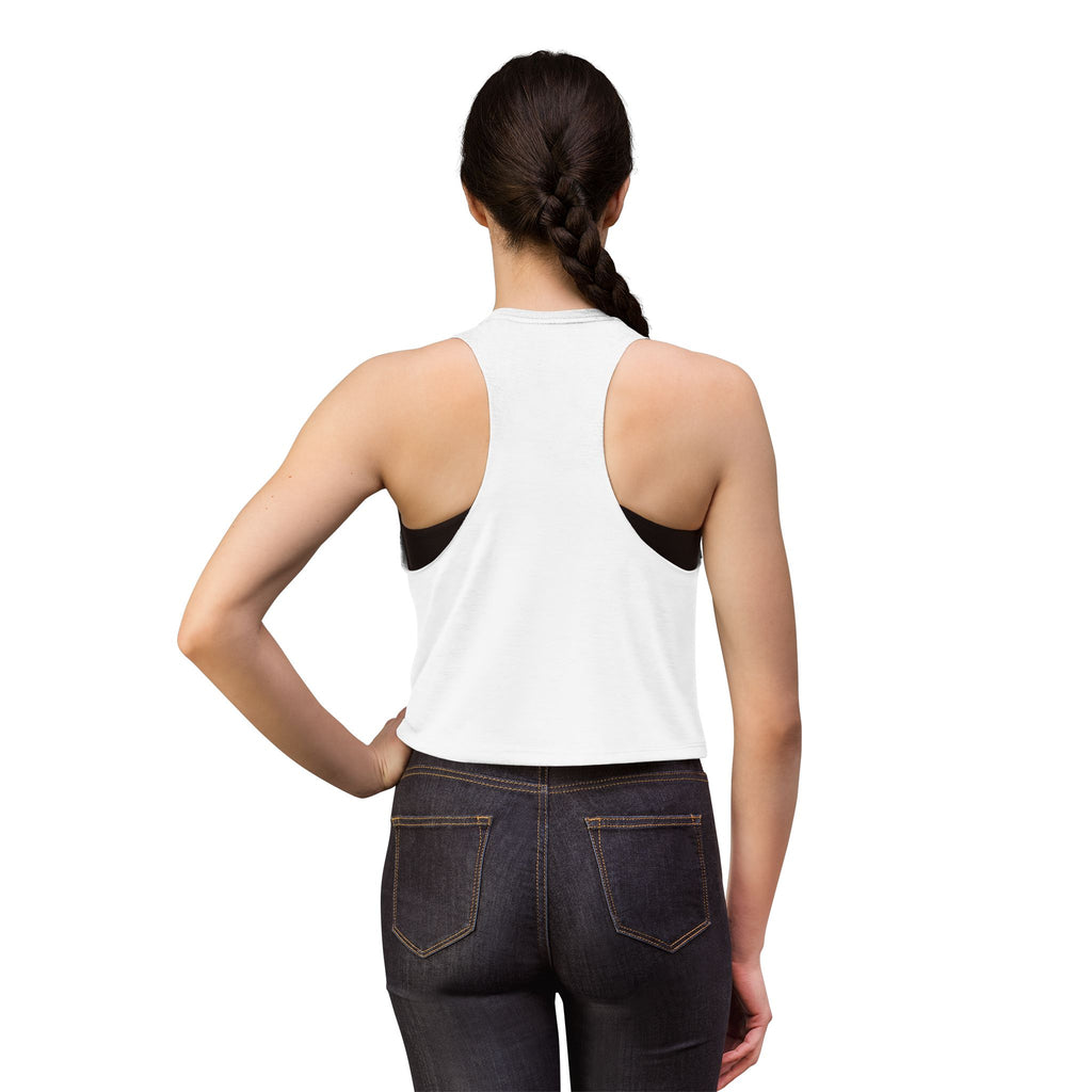 I’m not up late. I’m processing horizontally - Crop Top - For Overthinkers