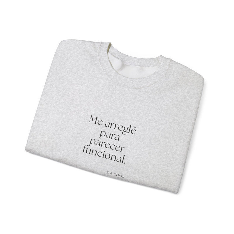 Sweatshirt — Me arreglé para parecer funcional.