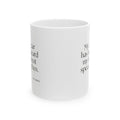 My car has heard my best speeches - Coffee Mug - For Quiet Minds