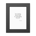 I’m raising them and re-parenting myself - Framed Print - Dry Humor