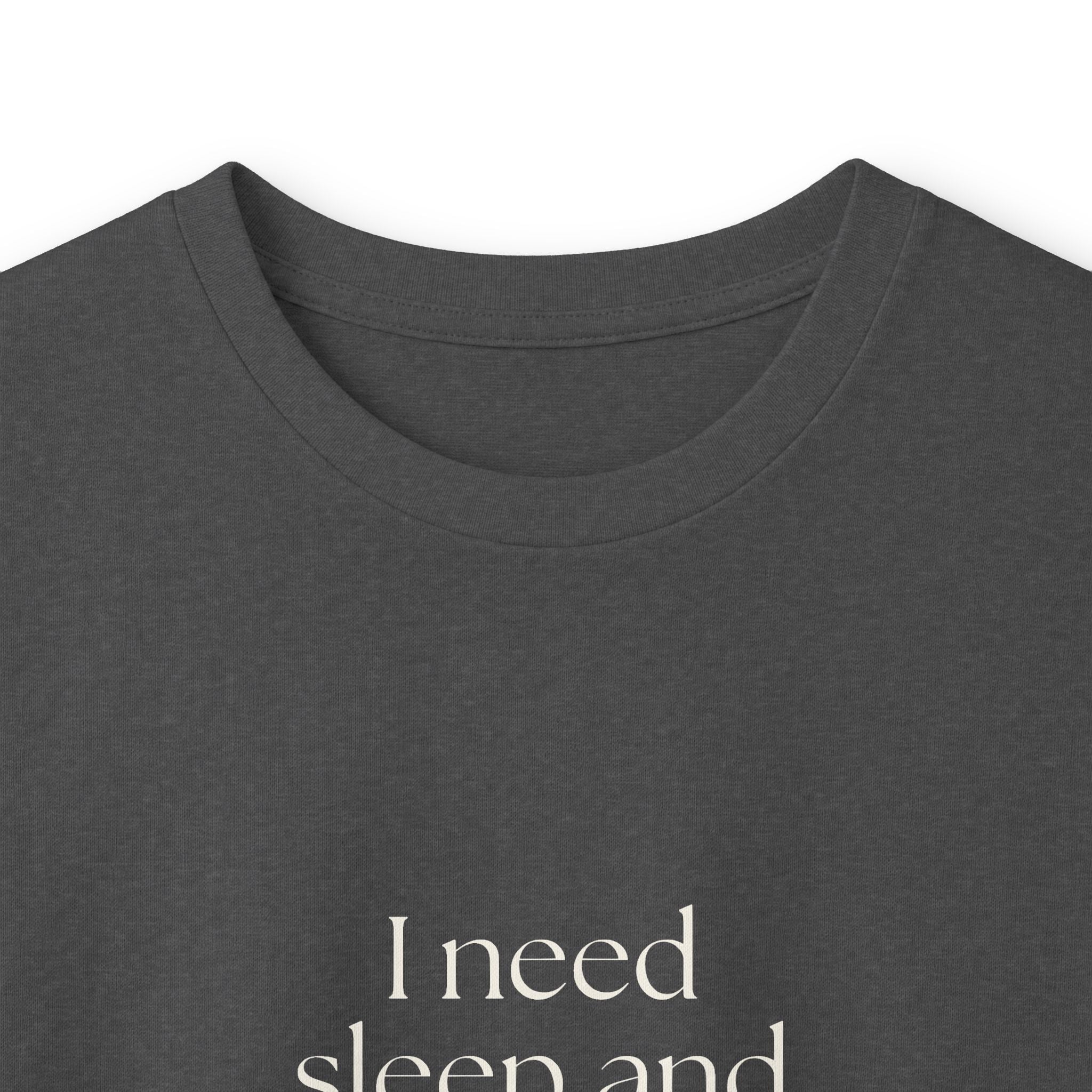 I need sleep and a smaller imagination - Long Sleeve Shirt - For Overthinkers