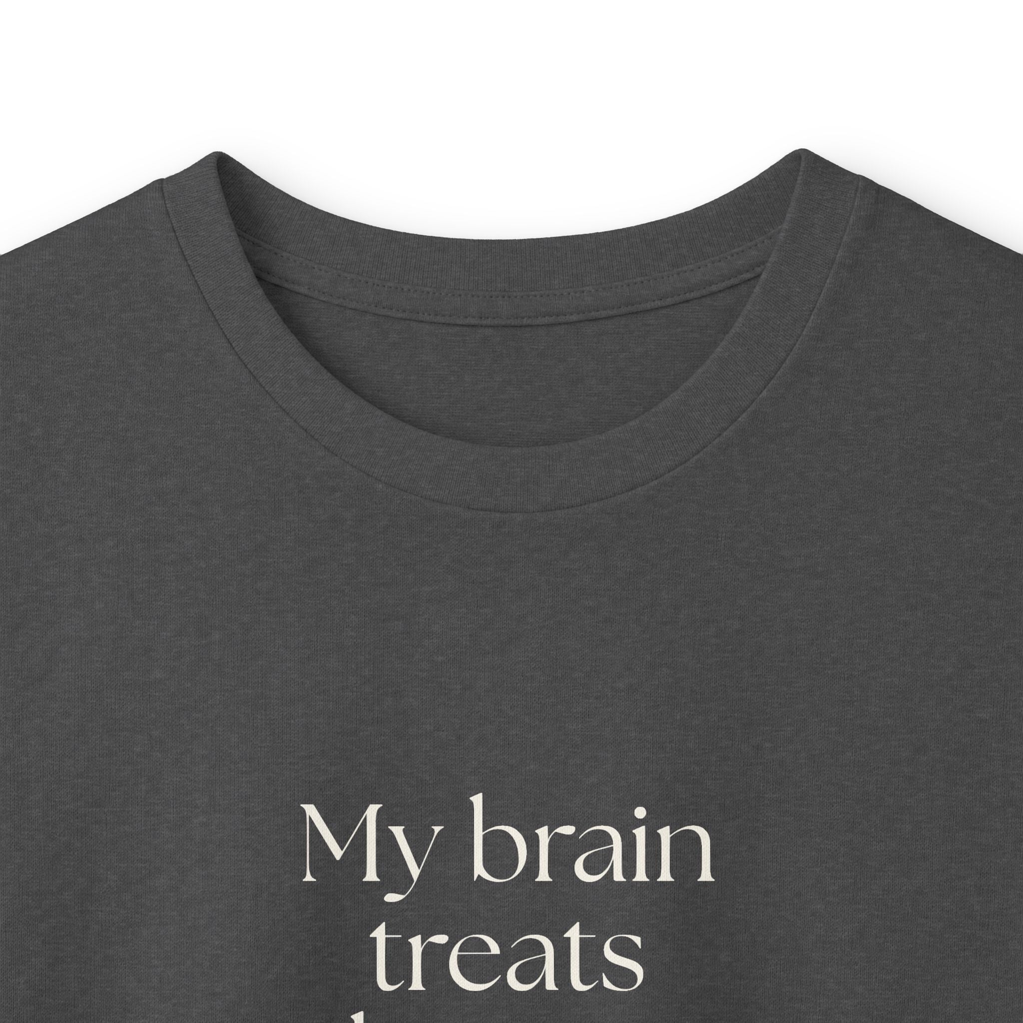 My brain treats silence as a meeting invite - Long Sleeve Shirt - For Overthinkers