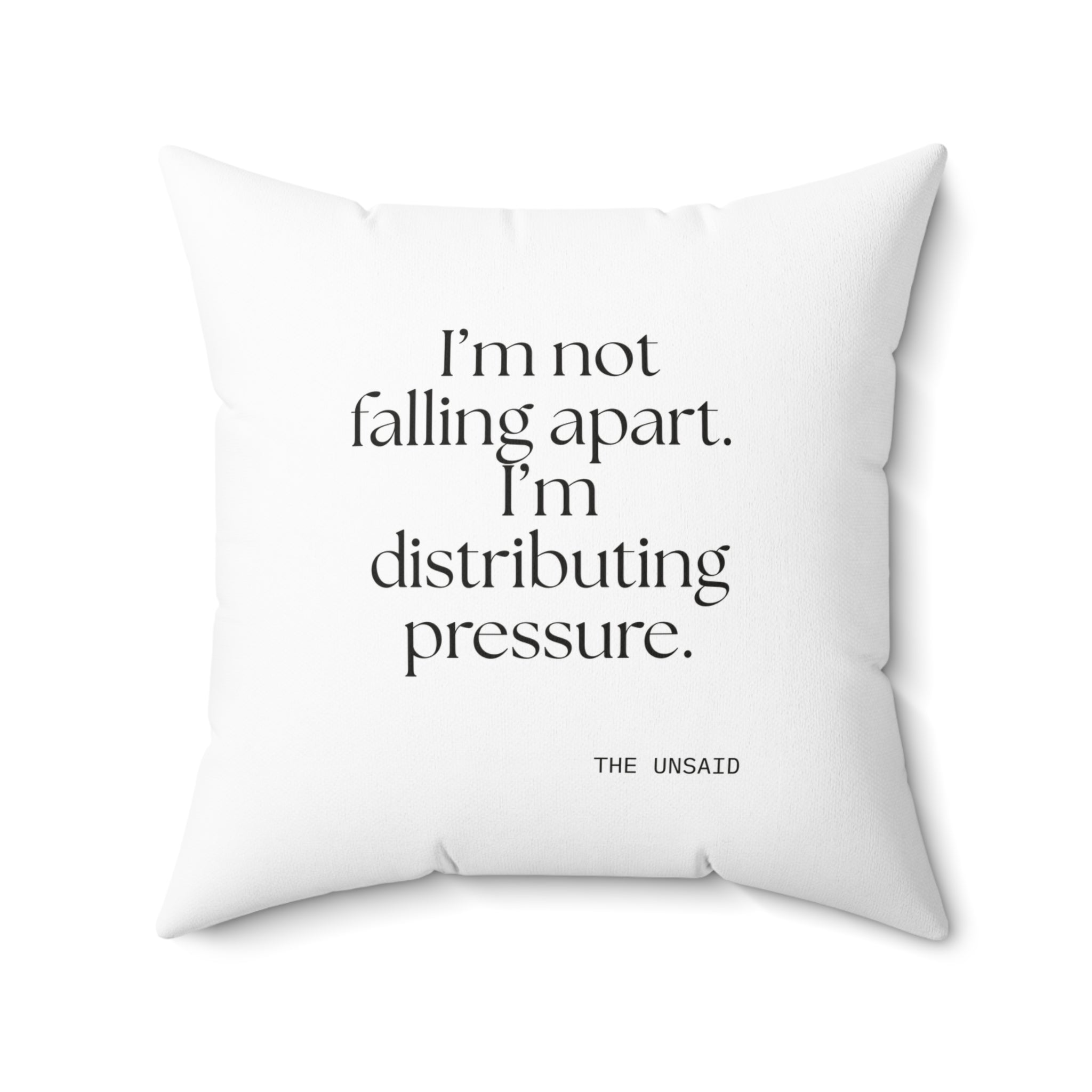 I’m not falling apart. I’m distributing pressure - Throw Pillow - For Introverts